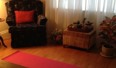 my yoga space